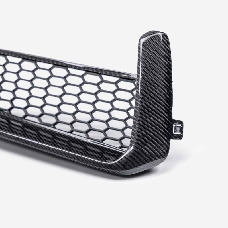 Ford Mustang Bumper Inserts - Front - Anderson Composites - Carbon Fiber - `24-`27